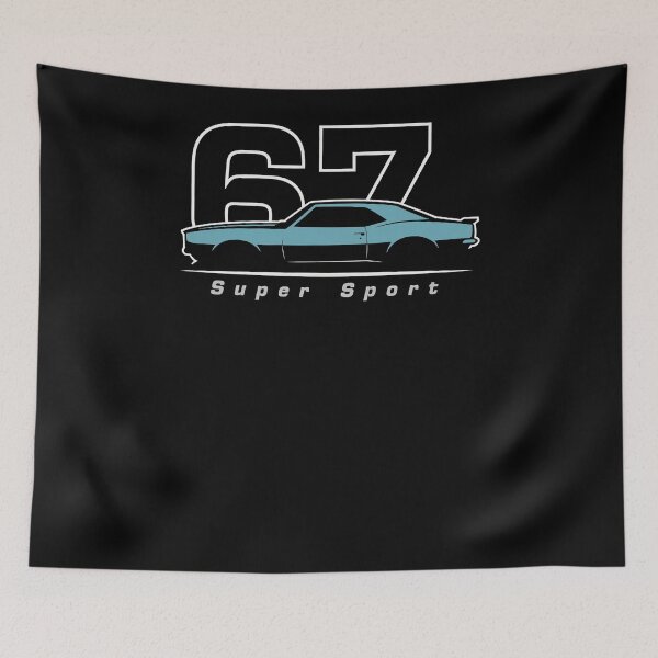 Item preview, 1967 Camaro SS Hollow 67 Silhouette Muscle Car Art designed and sold by TheArtOfCar.