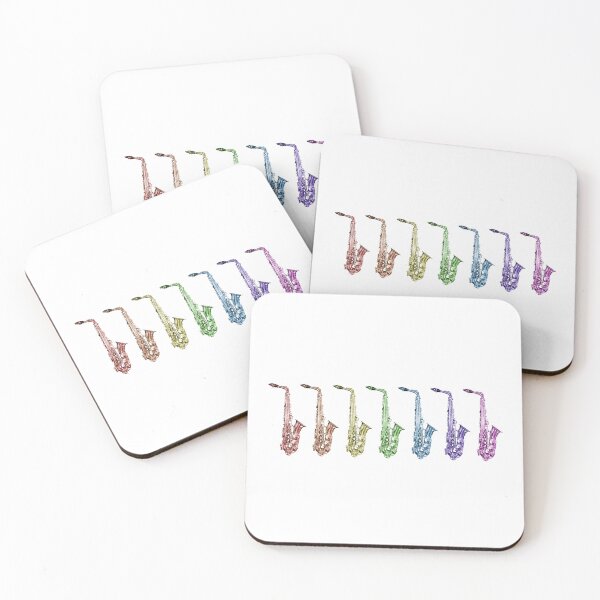 Item preview, Colorful Saxophone Lineup Design – Rainbow Jazz Instrument Art, Musician Gift, Band Lover Graphic designed and sold by ValeriesGallery.