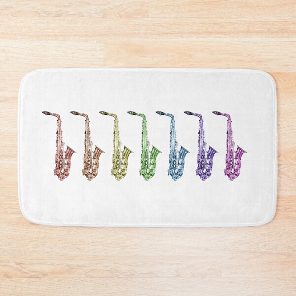 Item preview, Colorful Saxophone Lineup Design – Rainbow Jazz Instrument Art, Musician Gift, Band Lover Graphic designed and sold by ValeriesGallery.