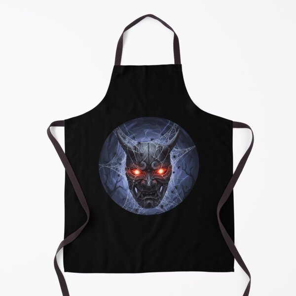 Item preview, Spider Oni Mask – Dark Japanese Horror Circle Art designed and sold by LavinyArt.