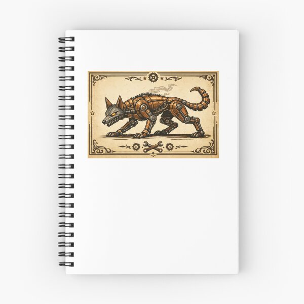 Item preview, Wild Feral Steampunk Coyote designed and sold by furrydrool.