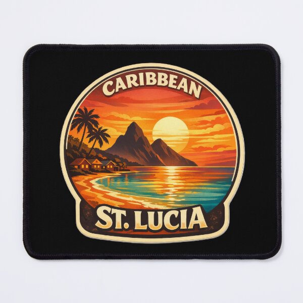 Item preview, Saint Lucia Caribbean City Destination designed and sold by scicilysimonee.