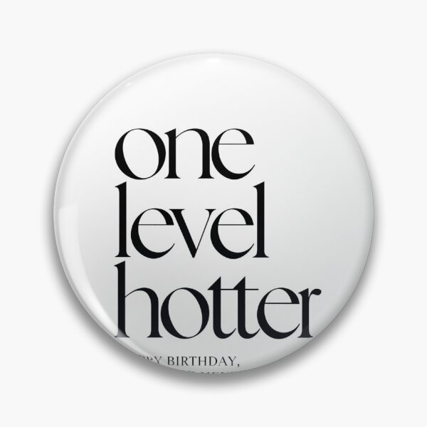 Item preview, One Level Hotter Happy Birthday Du Toller Mensch Minimalist Birthday designed and sold by krystalRomanart.