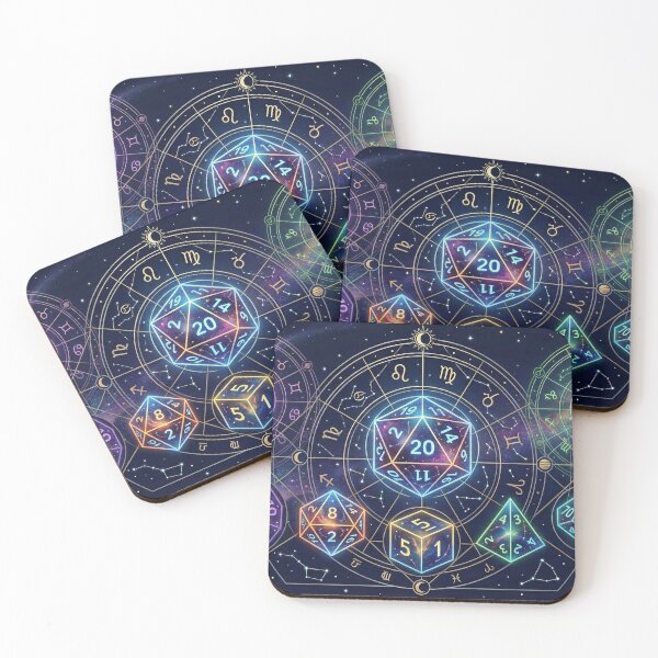 Item preview, Its In The Stars...and The Dice! RPG Dice Astrology  designed and sold by Bunglethorpe.
