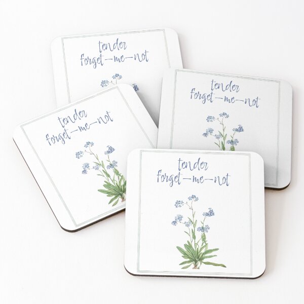 Item preview, Tender Forget Me Not Botanical Flower Illustration designed and sold by AggyCreatif.