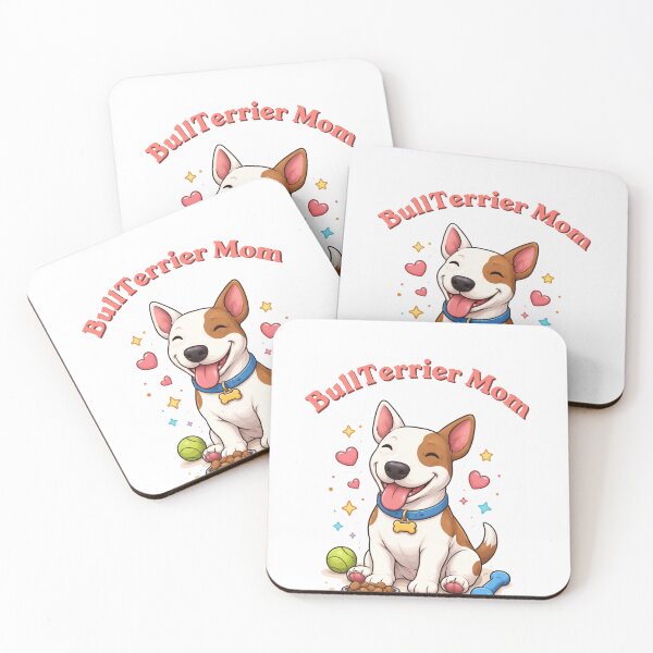 Item preview, Bull Terrier Dog mom cute puppy desing gift for dog lovers designed and sold by Zigzxxxx.