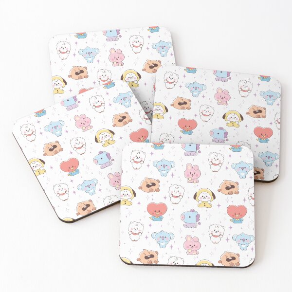 Item preview, BTS characters pattern stars designed and sold by Aakanksha97.