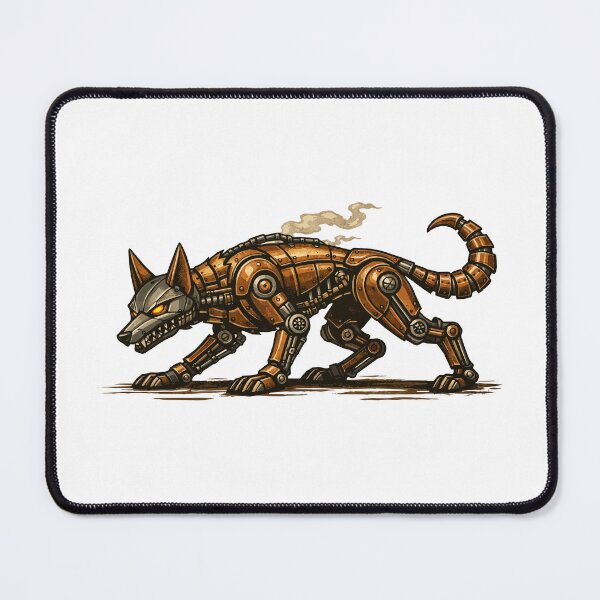 Item preview, Wild Feral Steampunk Coyote - silhouette designed and sold by furrydrool.