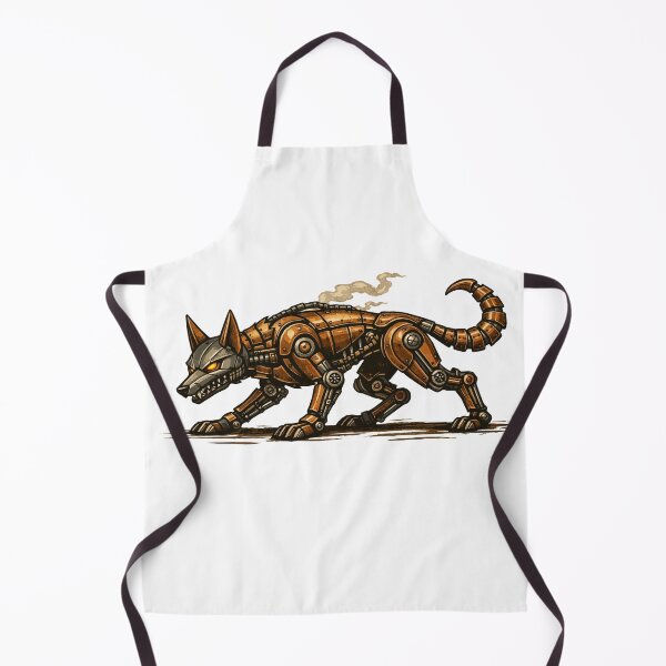 Item preview, Wild Feral Steampunk Coyote - silhouette designed and sold by furrydrool.