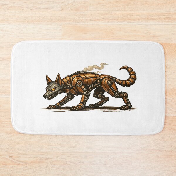 Item preview, Wild Feral Steampunk Coyote - silhouette designed and sold by furrydrool.