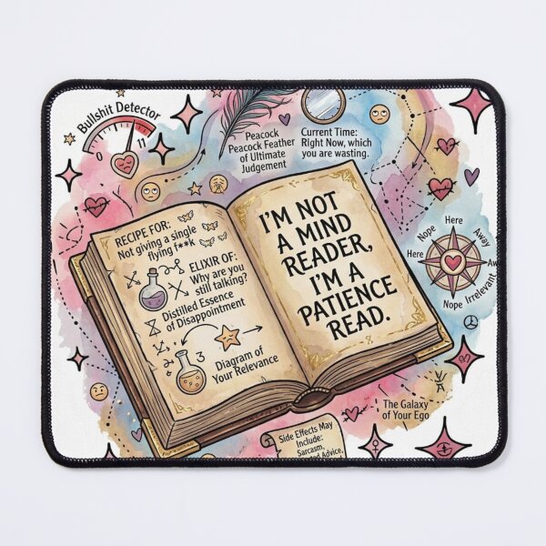 Item preview, I'm not a mind reader designed and sold by FERAL-GOBLINS.