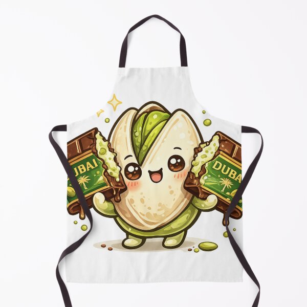Item preview, Pistachio Dubai Chocolate Kawaii designed and sold by redsharkuk.