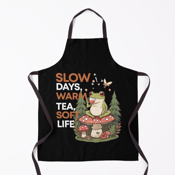 Item preview, Slow days, warm tea, gentle life designed and sold by PatronesKawai.