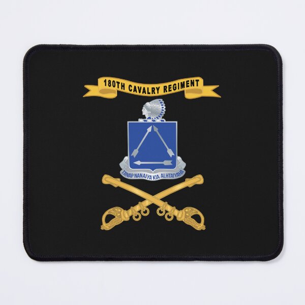 Item preview, Army  - 180th Cavalry Regiment w Ribbon - Br X 300 designed and sold by Military Insignia Products.