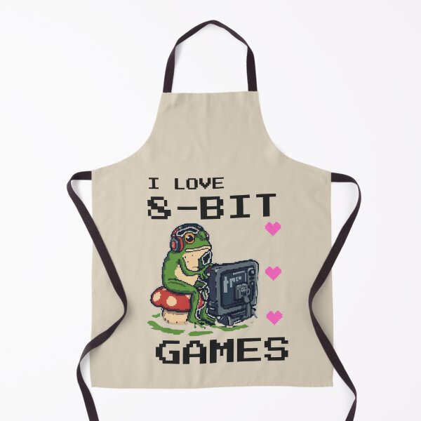 Item preview, I love 8-bit games designed and sold by PatronesKawai.