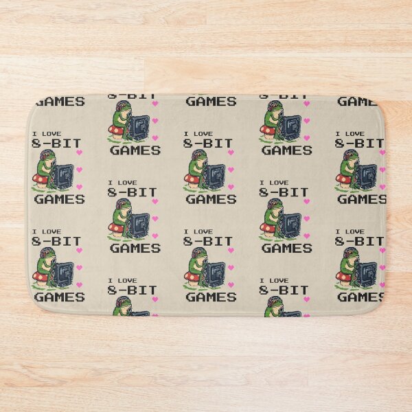 Item preview, I love 8-bit games designed and sold by PatronesKawai.
