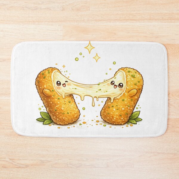 Item preview, Mozzarella Sticks Cheese Pull Kawaii  designed and sold by redsharkuk.