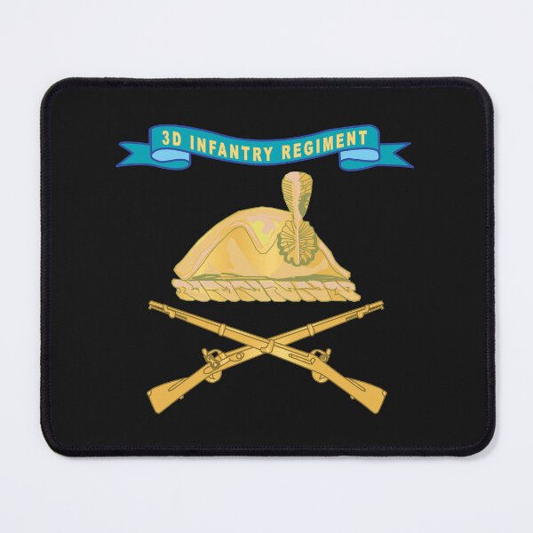 Item preview, Army - 3d Infantry Regiment - DUI w Ribbon - Br X 300 designed and sold by Military Insignia Products.