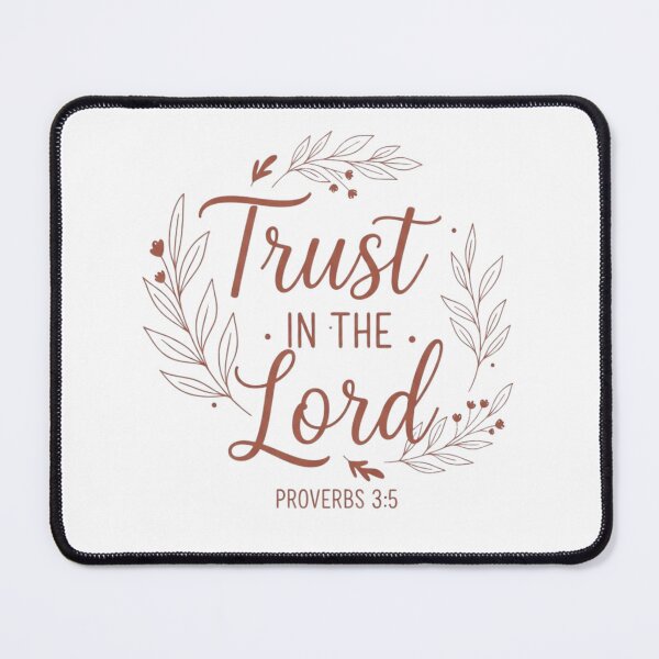 Item preview, Trust in the Lord Sticker – Proverbs 3:5 Bible Verse – Boho Christian Neutral Decal designed and sold by Illustrated Faith.
