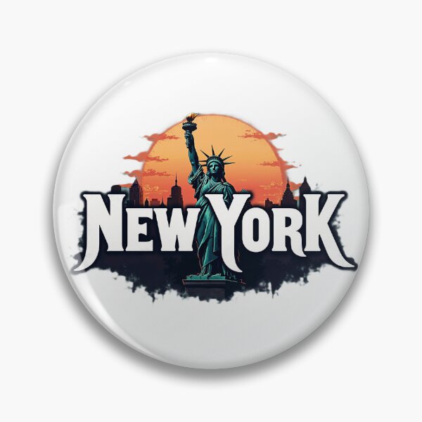 Item preview, New York - Statue of Liberty designed and sold by The Fluffy Monster.