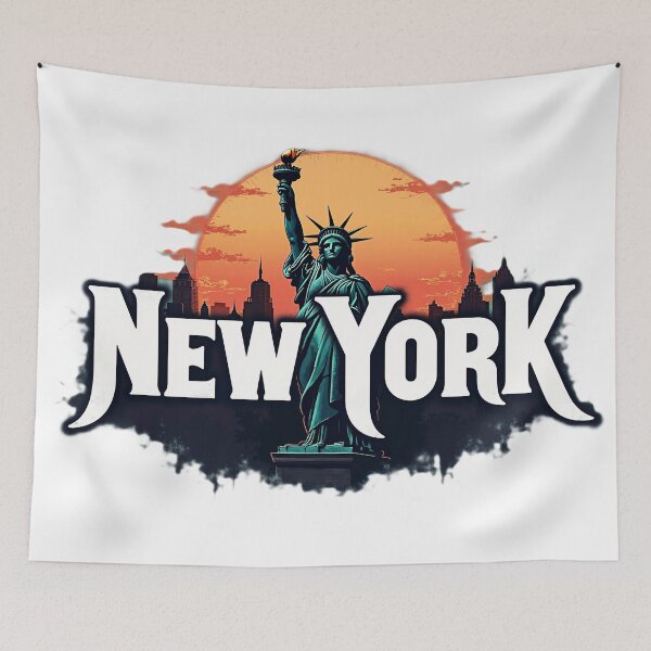 Item preview, New York - Statue of Liberty designed and sold by The Fluffy Monster.
