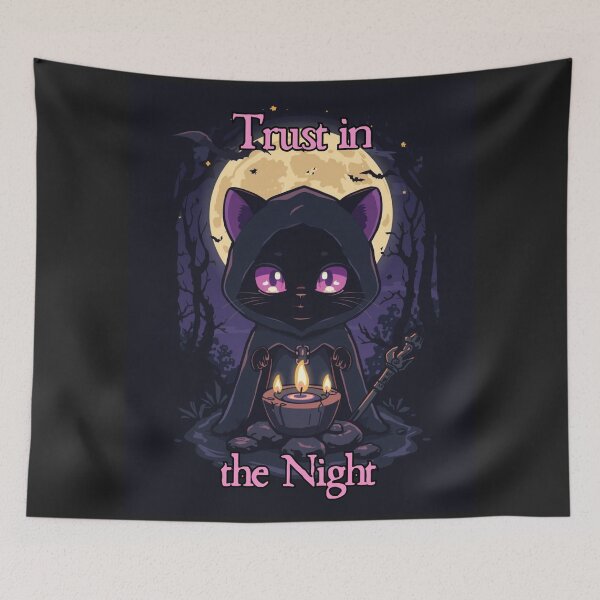Item preview, Trust in the night designed and sold by PatronesKawai.