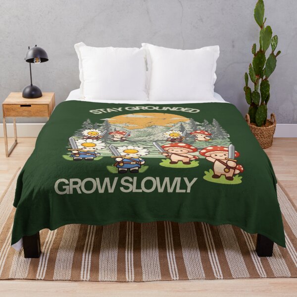Item preview, Stay grounded, grow slowly. designed and sold by PatronesKawai.