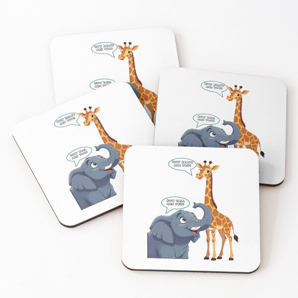 Item preview, Funny Animals, Elephant, Giraffe  designed and sold by The Laughing Lab.