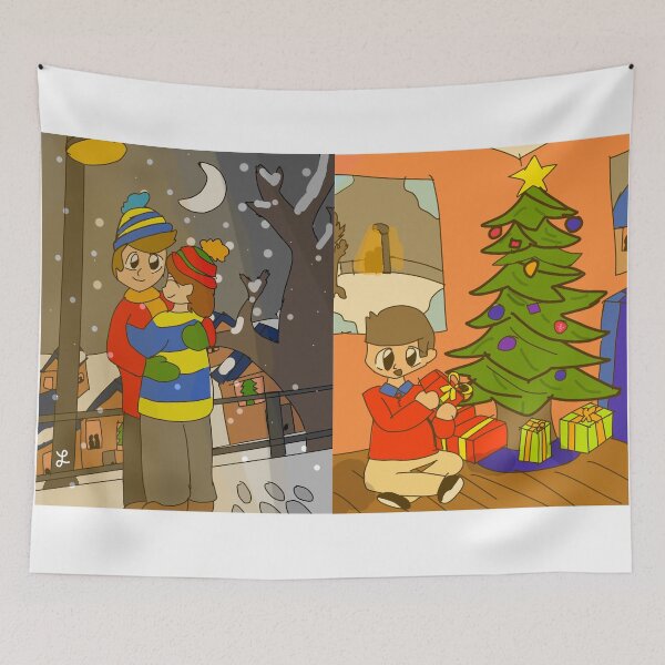 Item preview, BOTH "Underneath the Street Lamp" and "Shaking the Present Early" designed and sold by LoganClineShop.