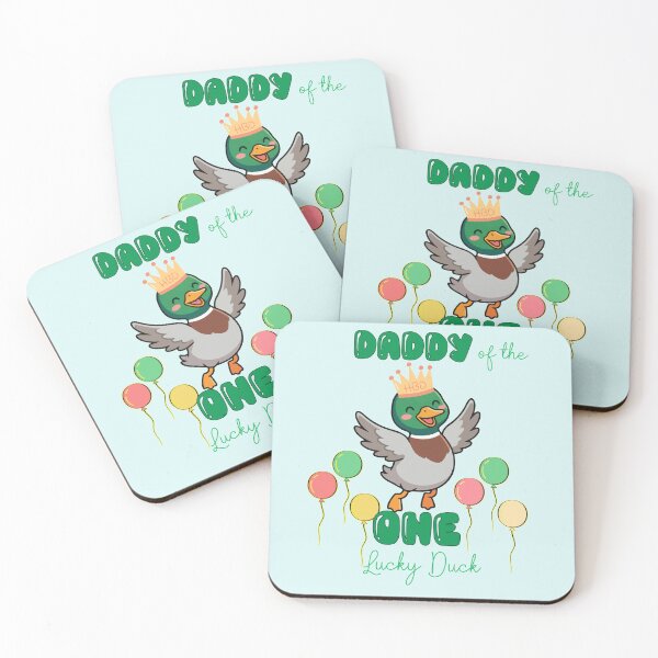 Item preview, Daddy of the One Lucky Duck First Birthday Family Matching Duck Party designed and sold by Nzgiftsandmore.