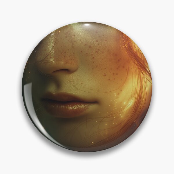 Item preview, Emerald Gaze in the Ember Veil designed and sold by oanaunciuleanu.