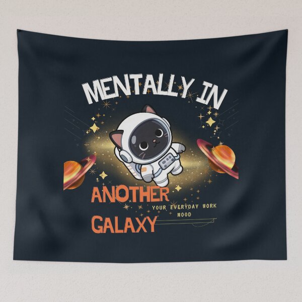 Item preview, Mentally in another galaxy designed and sold by PatronesKawai.