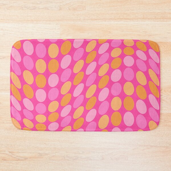 Item preview, pink orange brbie dots designed and sold by quinnhopp.