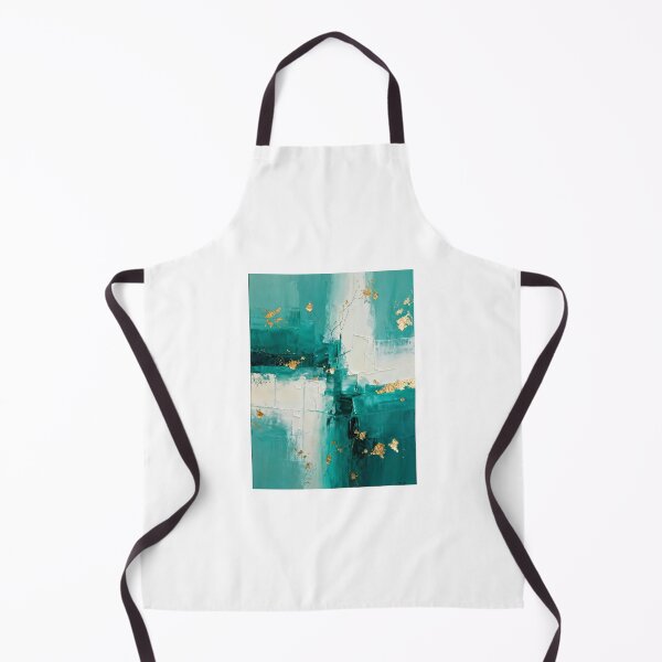 Item preview, Abstract design in turquoise and gold designed and sold by paulrommer.