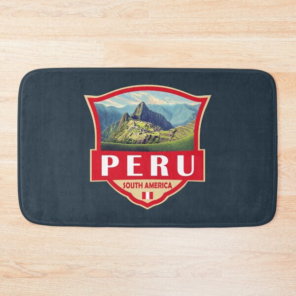 Item preview, Peru Illustration Retro Badge designed and sold by KrisSidDesigns.