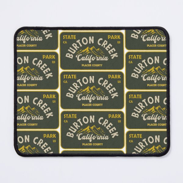 Item preview, Burton Creek State Park, Placer County, California, badge design designed and sold by Wanderful-roads.