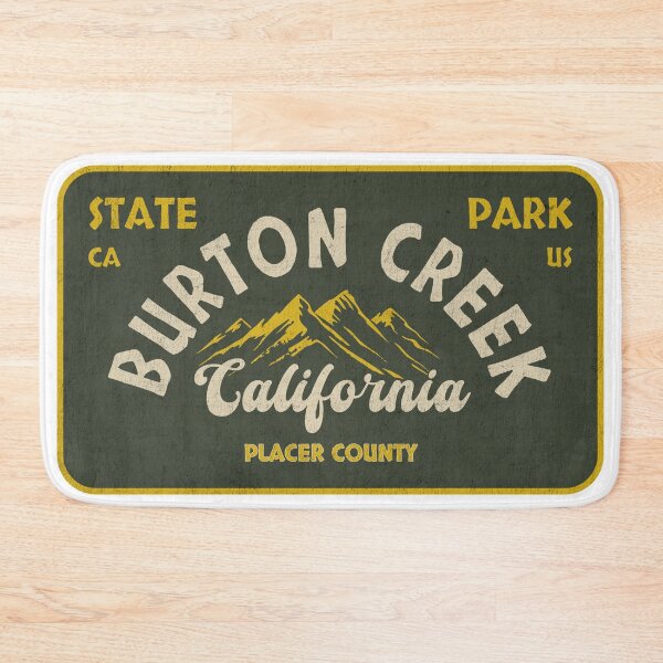 Item preview, Burton Creek State Park, Placer County, California, badge design designed and sold by Wanderful-roads.