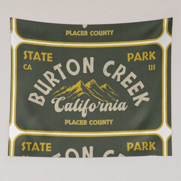 Item preview, Burton Creek State Park, Placer County, California, badge design designed and sold by Wanderful-roads.