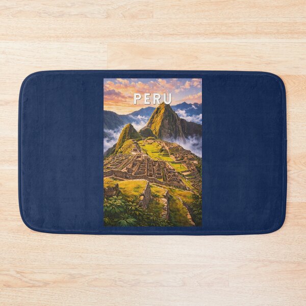 Item preview, Peru Illustration Travel Art Vintage designed and sold by KrisSidDesigns.