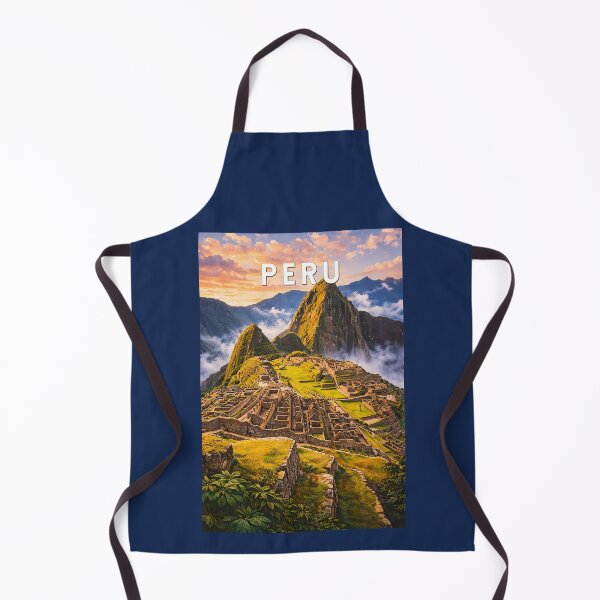 Item preview, Peru Illustration Travel Art Vintage designed and sold by KrisSidDesigns.