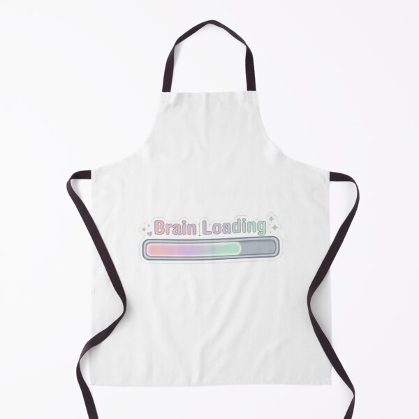 Item preview, Brain Loading Funny Meme Sticker designed and sold by CutePlix.