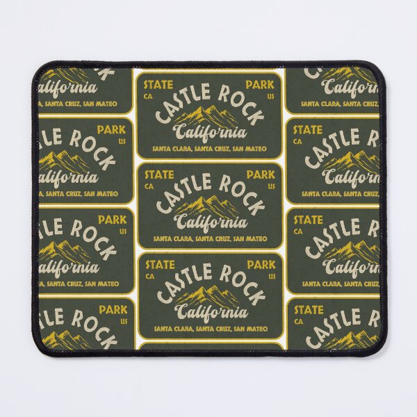 Item preview, Castle Rock State Park, Santa Clara, Santa Cruz, San Mateo, California, badge design designed and sold by Wanderful-roads.