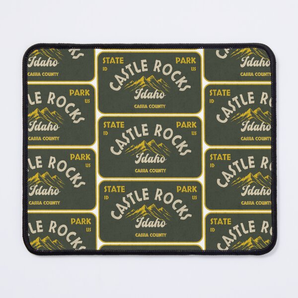 Item preview, Castle Rocks State Park, Cassia County, Idaho, badge design designed and sold by Wanderful-roads.