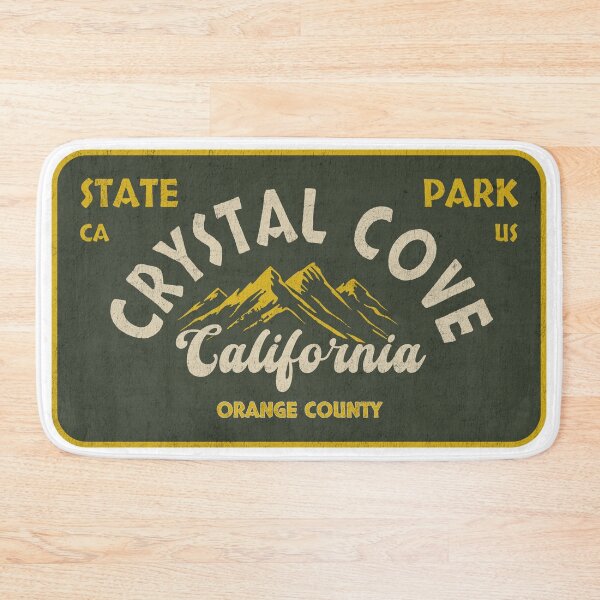 Item preview, Crystal Cove State Park, Orange County, California, badge design designed and sold by Wanderful-roads.