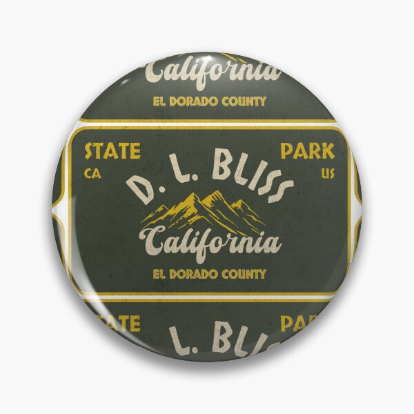 Item preview, D. L. Bliss State Park, El Dorado County, California, badge design designed and sold by Wanderful-roads.