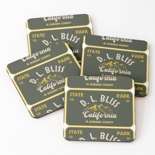 Item preview, D. L. Bliss State Park, El Dorado County, California, badge design designed and sold by Wanderful-roads.