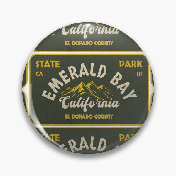 Item preview, Emerald Bay State Park, El Dorado County, California, badge design designed and sold by Wanderful-roads.