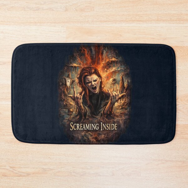 Item preview, Woman's expressing .Screaming Inside. designed and sold by Natart1004.