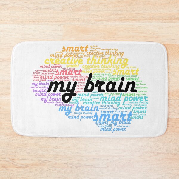 Item preview, Creative Thinking Brain – Mind Power Typography Design designed and sold by MYTHIC element.