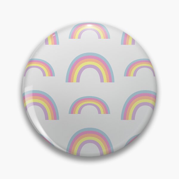 Artikelvorschau, Candy Rainbows Muster 1 - Opalweiß entworfen und verkauft von Daniel Bevis Design.